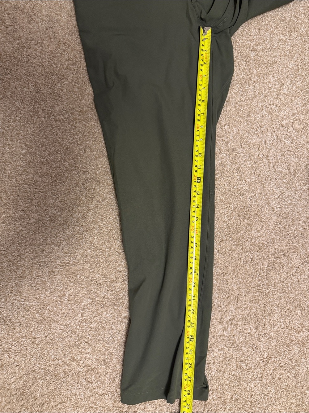 Men's Lululemon ABC Pants, Olive Green - Size 32 - Picture 6 of 6